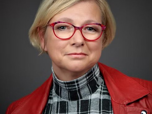Portrait of Saskia Harreman, founder of Mobility Switch